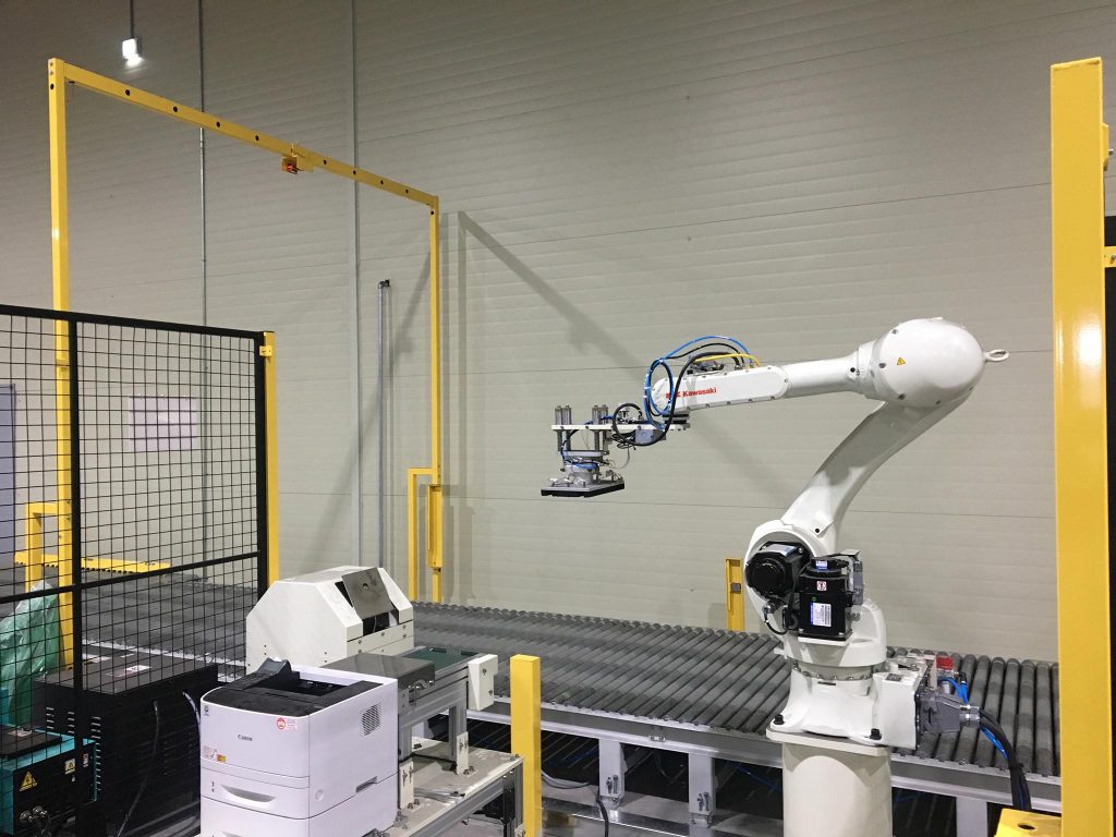 Corrugated box plant automation equipment — detail view 5