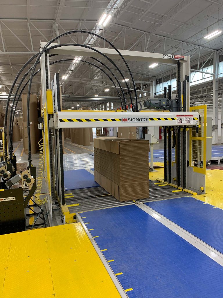 Corrugated box plant automation equipment — detail view 6