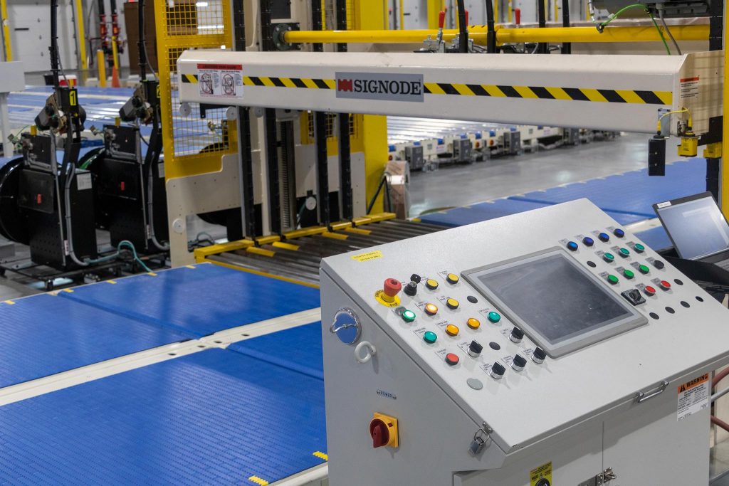 Corrugated box plant automation equipment — detail view 3
