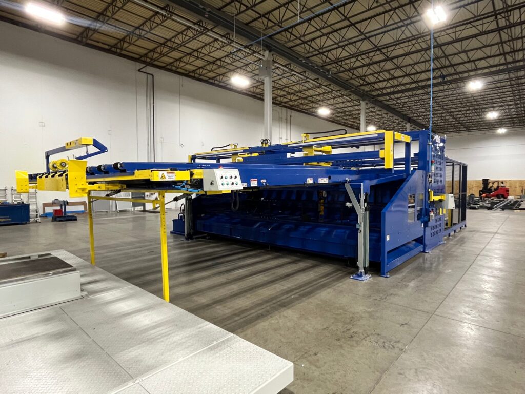 Bottom print prefeeder equipment — detail view 5