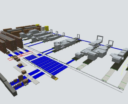 Custom plant simulation program equipment — detail view 1