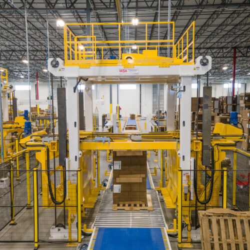 Finished goods handling system equipment — detail view 5