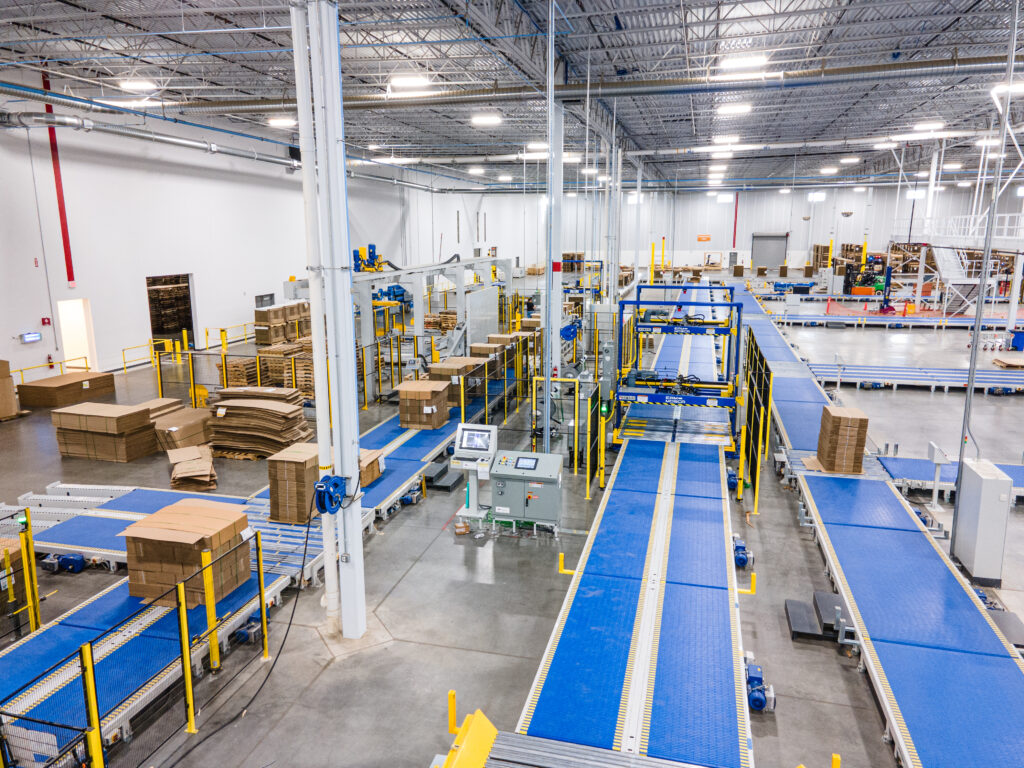 Full plant conveyor system equipment — detail view 6